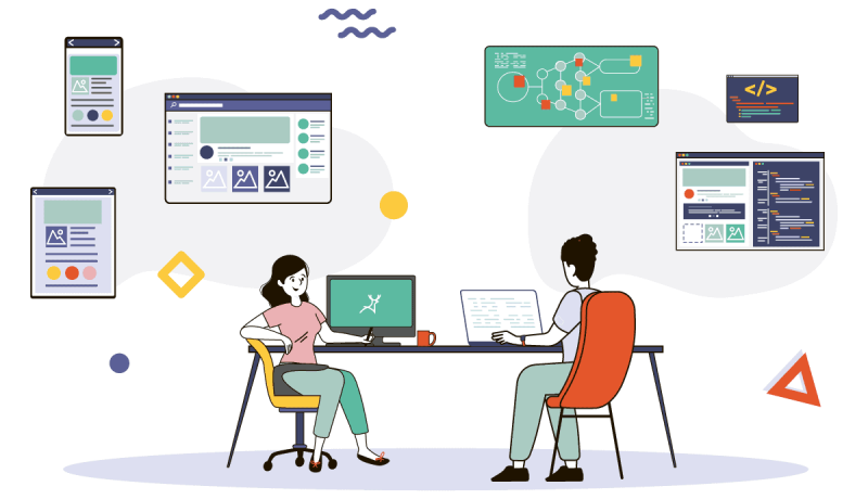 UI-designer-and-UX-designer-cartoon